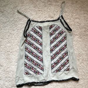 Patterned tank top